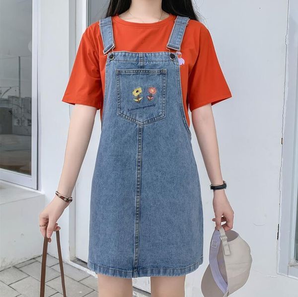 2021 dress of summer embroidered flower belts dressed as the loose age loss line denim female sundress plus size 5xl streetwear p742 3ymf, Black;gray
2021 dress of summer embroidered flower belts dressed as the loose age loss line denim female sundress plus size 5xl streetwear p742 3ymf, Black;gray