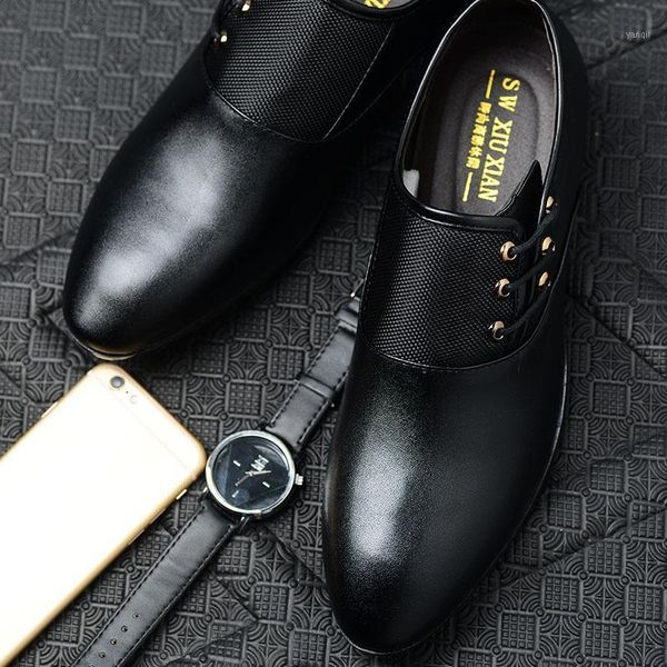 dress shoes business men pu leather formal casual flat pointed toe lace-up sale-wt1, Black
dress shoes business men pu leather formal casual flat pointed toe lace-up sale-wt1, Black