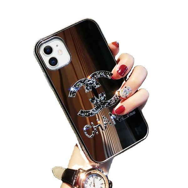 luxury diamond phone case for iphone 11 case mirror protector mobile phone shell x xs brand back cover
luxury diamond phone case for iphone 11 case mirror protector mobile phone shell x xs brand back cover