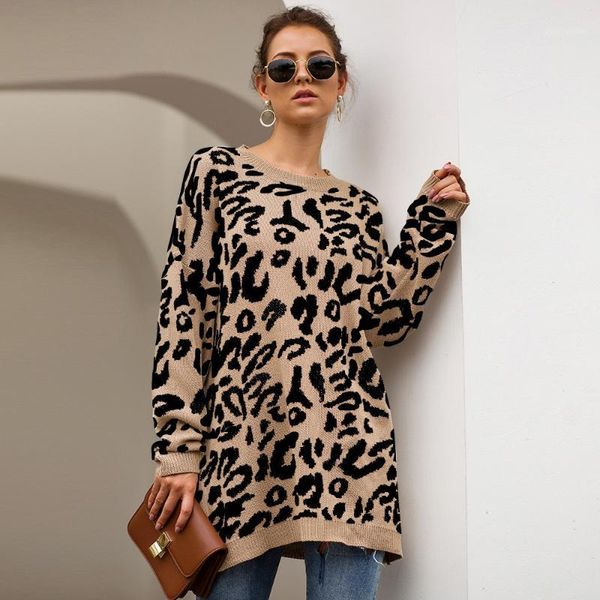 2019 sweaters for women four colors clothing with long-sleeved loose style leopard print sweater pink sweater casaco feminino1, White;black
2019 sweaters for women four colors clothing with long-sleeved loose style leopard print sweater pink sweater casaco feminino1, White;black