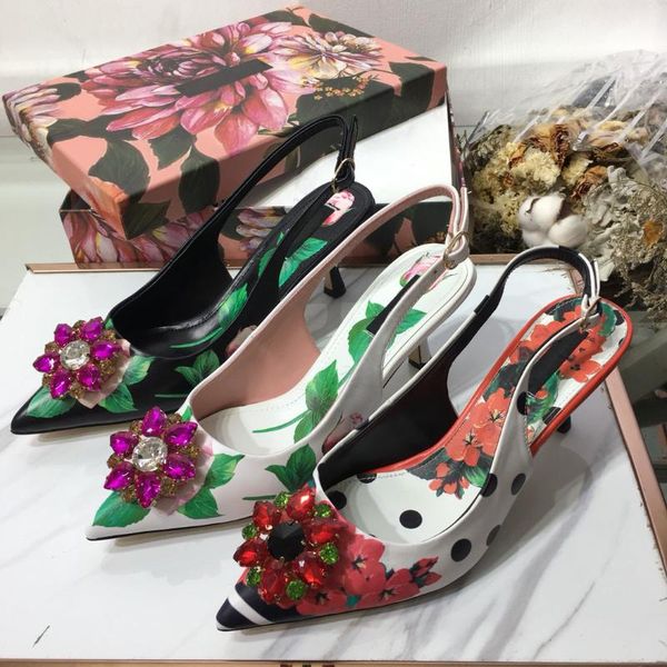 2021 new spring sandals crystal flower sandals women elegant women shoes shoes woman pointed toe high hee, Black
2021 new spring sandals crystal flower sandals women elegant women shoes shoes woman pointed toe high hee, Black