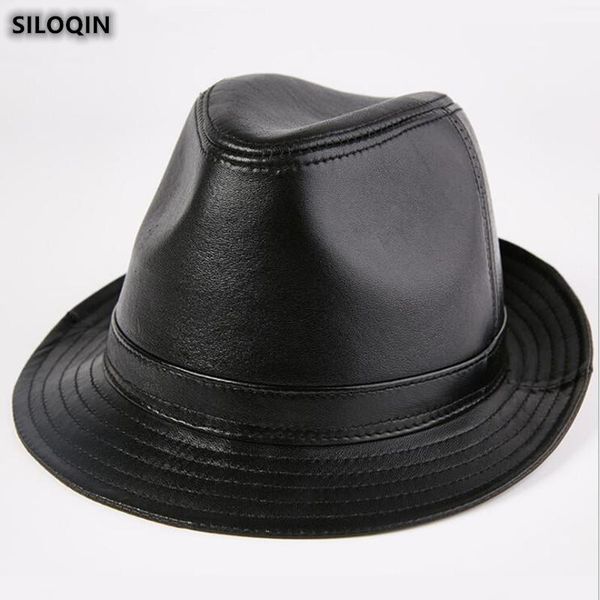 wide brim hats siloqin men's quality sheepskin fedoras fashion panama genuine leather hat autumn winter trend brands jazz sombreros1, Blue;gray
wide brim hats siloqin men's quality sheepskin fedoras fashion panama genuine leather hat autumn winter trend brands jazz sombreros1, Blue;gray