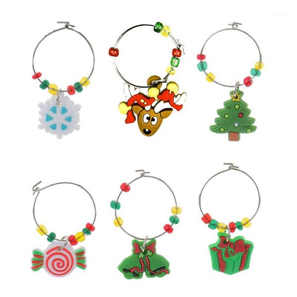 christmas decorations 6pcs 12pcs gift fit party enamel jewelry glass marker metal reindeer pvc pendant soft snowman mixed wine charms cup1
christmas decorations 6pcs 12pcs gift fit party enamel jewelry glass marker metal reindeer pvc pendant soft snowman mixed wine charms cup1