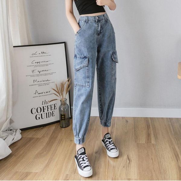 workwear jeans female 2020 new elastic waist high waist slim hallen pants. jean overalls for women, Blue
workwear jeans female 2020 new elastic waist high waist slim hallen pants. jean overalls for women, Blue