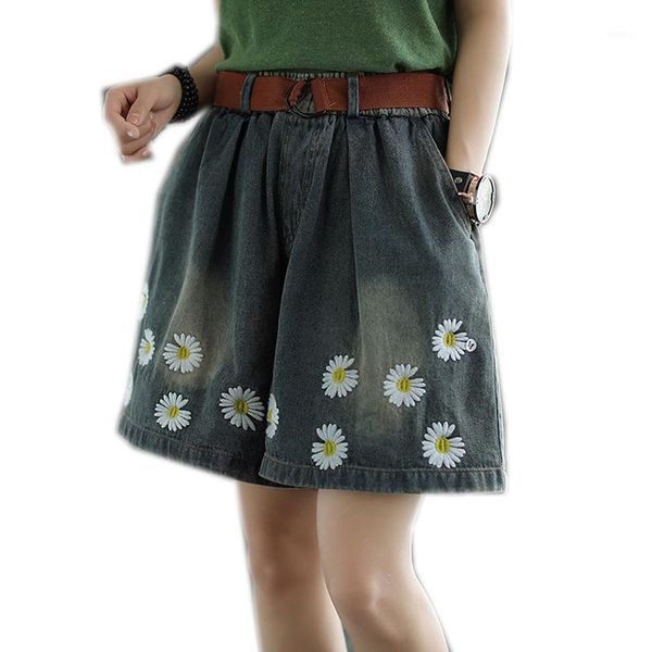 womens jeans denim short bottoms wide leg big loose large oversized mini flowers print sweet cute for summer a102115161, Blue
womens jeans denim short bottoms wide leg big loose large oversized mini flowers print sweet cute for summer a102115161, Blue