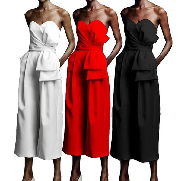 2020 promotion casual combinaison short femme body feminino vadim temperament tube elegant european and american jumpsuit1, Black;white
2020 promotion casual combinaison short femme body feminino vadim temperament tube elegant european and american jumpsuit1, Black;white