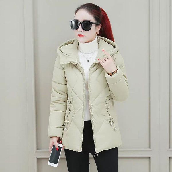 women's down & parkas 2021 slim short hooded parka coat fashion pocket drawstring winter jacket women casual office lady, Black
women's down & parkas 2021 slim short hooded parka coat fashion pocket drawstring winter jacket women casual office lady, Black