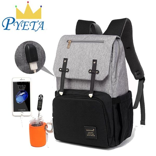 enhanced version baby diaper bag usb nappy bag mummy backpack travel bakpack waterproof laprechargeable bottle holder
enhanced version baby diaper bag usb nappy bag mummy backpack travel bakpack waterproof laprechargeable bottle holder