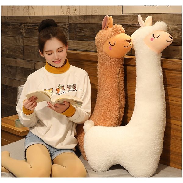 1m 1. cute alpaca plush toy big size plush alpaca thrown pillow cushion stuffed animal shape sleep pillow bed use f bbyzjt homebag
1m 1. cute alpaca plush toy big size plush alpaca thrown pillow cushion stuffed animal shape sleep pillow bed use f bbyzjt homebag