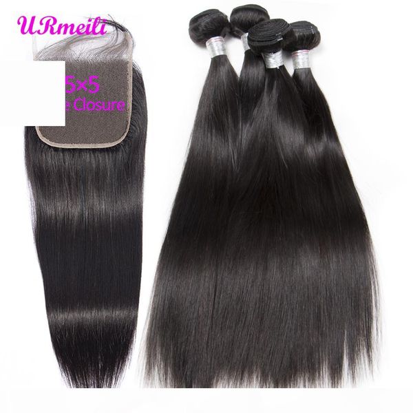 straight hair bundles with 5x5 lace closure brazilian virgin hair weave 3 4 bundles with closure natural black remy hair extension, Black;brown
straight hair bundles with 5x5 lace closure brazilian virgin hair weave 3 4 bundles with closure natural black remy hair extension, Black;brown