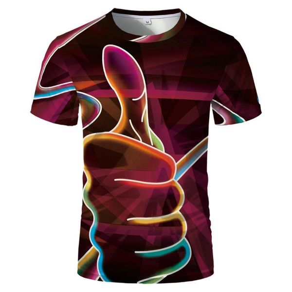men's t-shirts printed thumbs new products ladies summer plus size breathable (available in many colors, White;black
men's t-shirts printed thumbs new products ladies summer plus size breathable (available in many colors, White;black