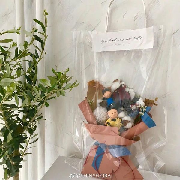 new 5pcs 3 size rose tote bag transparent gift bags wedding party decoration can hang hard girlfriend flower boxes wmtqld xhhair
new 5pcs 3 size rose tote bag transparent gift bags wedding party decoration can hang hard girlfriend flower boxes wmtqld xhhair