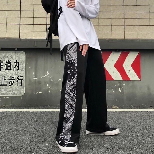 women's pants & capris korean ins patchwork print casual wide leg sweatpants women streetwear straight loose long trousers hipster, Black;white
women's pants & capris korean ins patchwork print casual wide leg sweatpants women streetwear straight loose long trousers hipster, Black;white
