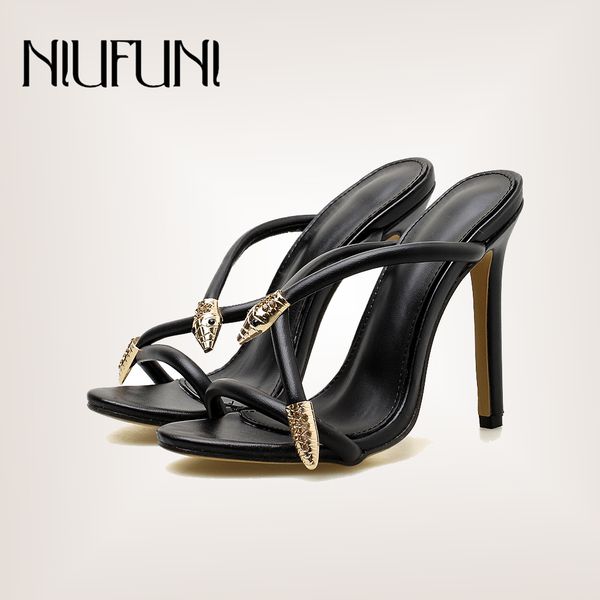 women sandals slides summer rhinestone metal snake decoration high heels black party pumps shoes sandals peep toe flip flop y200623 
women sandals slides summer rhinestone metal snake decoration high heels black party pumps shoes sandals peep toe flip flop y200623