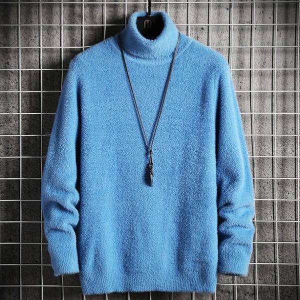 2020 winter men's christmas sweaters male knitwear sweater for man warm turtleneck pullovers casual w1500, White;black
2020 winter men's christmas sweaters male knitwear sweater for man warm turtleneck pullovers casual w1500, White;black