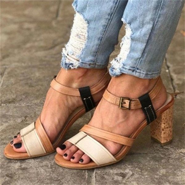 Summer High Heels Women Mixed Colors Retro Gladiator Sandals Open Toe Ladies Beach Shoes Sexy Buckle Strap Roman Sandals Large S #9p4a, Black
Summer High Heels Women Mixed Colors Retro Gladiator Sandals Open Toe Ladies Beach Shoes Sexy Buckle Strap Roman Sandals Large S #9p4a, Black