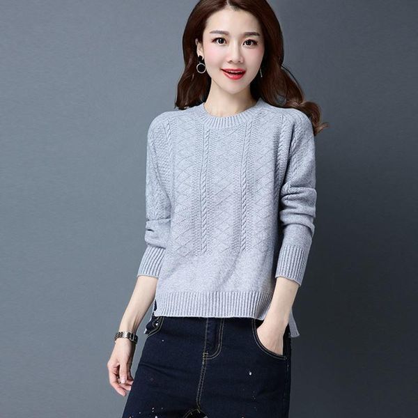 2020 new autumn women sweater women long sleeve knitted sweaters elasticity casual pullovers pull knitwear female jumper p812, White;black
2020 new autumn women sweater women long sleeve knitted sweaters elasticity casual pullovers pull knitwear female jumper p812, White;black