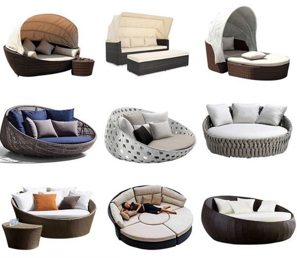 hipping wicker rotating outdoor pe rattan furniture round daybed bed with canopy for sun lounger
hipping wicker rotating outdoor pe rattan furniture round daybed bed with canopy for sun lounger
