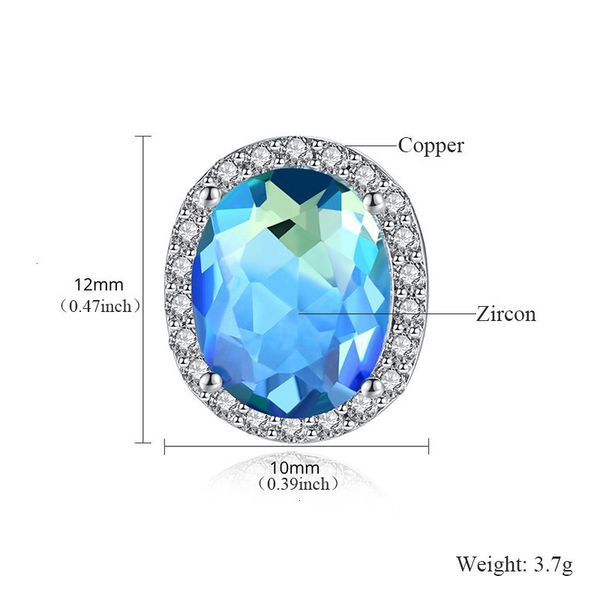 new oval zircon earrings for women lady design blue austrian crystal cz stud earring jewelry gifts 6qsa, Golden;silver
new oval zircon earrings for women lady design blue austrian crystal cz stud earring jewelry gifts 6qsa, Golden;silver