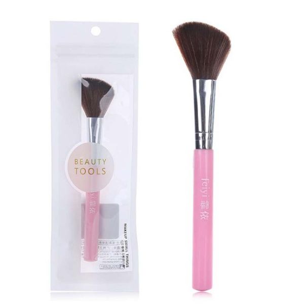 pink bevel angled nylon eyebrow brush with package black wooden handle eyebrow powder applicator makeup brushes tool
pink bevel angled nylon eyebrow brush with package black wooden handle eyebrow powder applicator makeup brushes tool