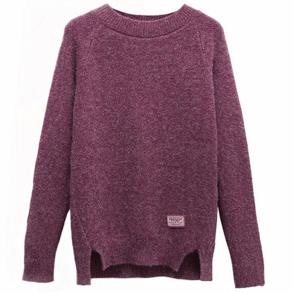 2021 new wool cotton blend women autumn winter pull femme hiver outerwear knitwear jumper o-neck pullover knitted sweater 2r1t, White;black
2021 new wool cotton blend women autumn winter pull femme hiver outerwear knitwear jumper o-neck pullover knitted sweater 2r1t, White;black