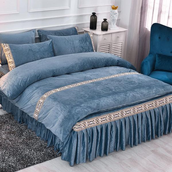 luxury king size bedding set cotton soft bed cover pillowcases twin bedroom bedding set juego de cama home textile db60cd
luxury king size bedding set cotton soft bed cover pillowcases twin bedroom bedding set juego de cama home textile db60cd