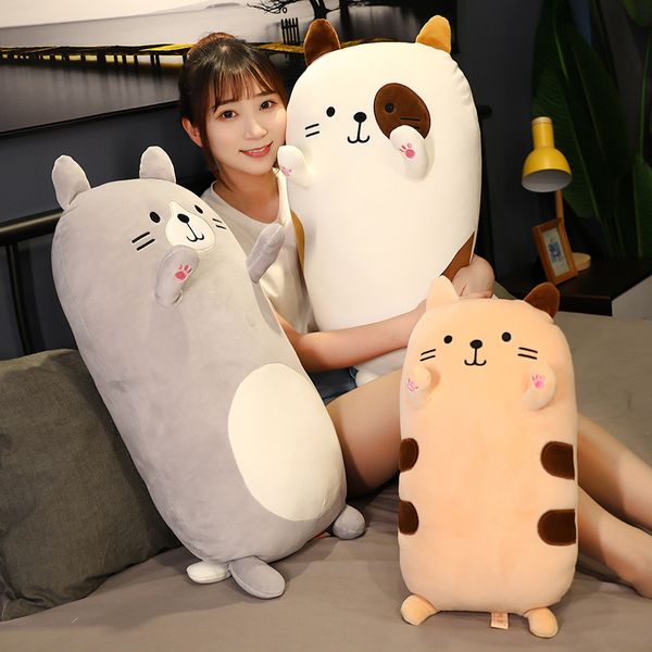 nice 50cm/70cm cute soft cat pillow plush toys stuffed pause office nap bed sleep cushion home decor gift doll for kids girl q1215
nice 50cm/70cm cute soft cat pillow plush toys stuffed pause office nap bed sleep cushion home decor gift doll for kids girl q1215