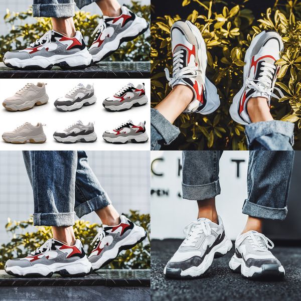 cool black fashion white brown red low cut brown men casual shoes comfortable old dad shoes women men shoe sports sneakers 39-44, White;red
cool black fashion white brown red low cut brown men casual shoes comfortable old dad shoes women men shoe sports sneakers 39-44, White;red