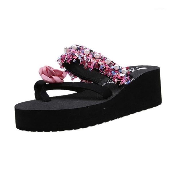 sagace casual slip on beach flip flops ethnic style retro beach slippers platform woman slippers for platform1, Black
sagace casual slip on beach flip flops ethnic style retro beach slippers platform woman slippers for platform1, Black