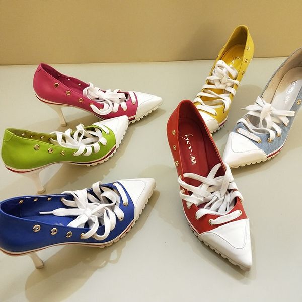 princess european station bombs spring korean version sweet color pointed to shallow high heels 7.5 cross-strapped girl's shoes mmry, Black
princess european station bombs spring korean version sweet color pointed to shallow high heels 7.5 cross-strapped girl's shoes mmry, Black