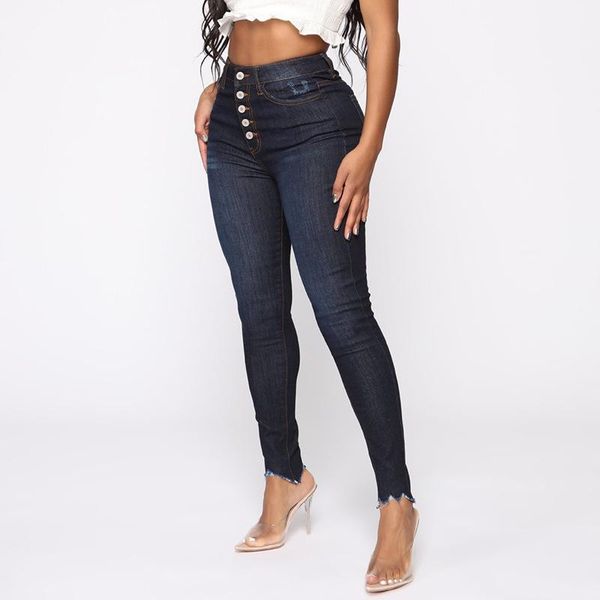 women's jeans women slim hole ripped denim casual stretch skinny trousers high waist woman, Blue
women's jeans women slim hole ripped denim casual stretch skinny trousers high waist woman, Blue