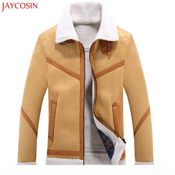 jaycosin 1pc men's winter and autumn anti velvet jacket men's fashion trend lamb polyester fiber fur brown button coat z1122, Black;brown
jaycosin 1pc men's winter and autumn anti velvet jacket men's fashion trend lamb polyester fiber fur brown button coat z1122, Black;brown