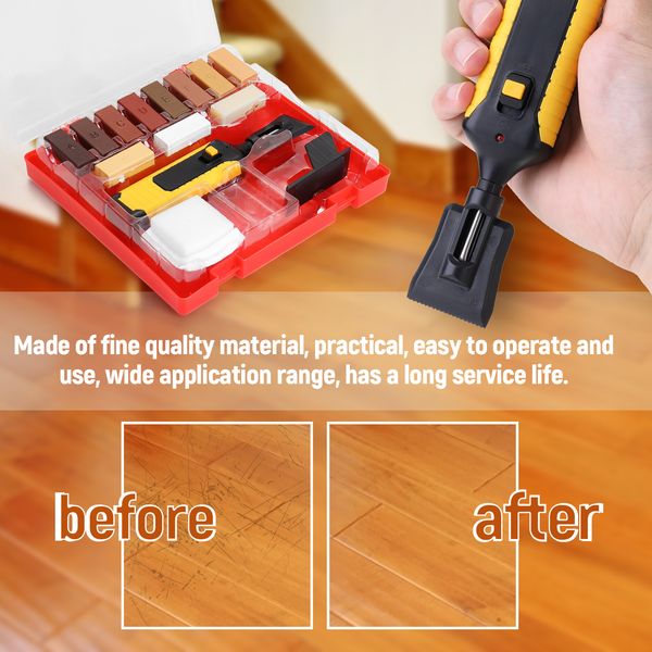 hipping laminate flooring repair kit laminated floor repairing kit wax system floor worksturdy casing chips scratches mending tool 
hipping laminate flooring repair kit laminated floor repairing kit wax system floor worksturdy casing chips scratches mending tool