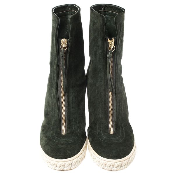 fashions women's the green army suede zipper ankle iner increasing height single toe wedge of round foot roman boots short icnq, Black
fashions women's the green army suede zipper ankle iner increasing height single toe wedge of round foot roman boots short icnq, Black
