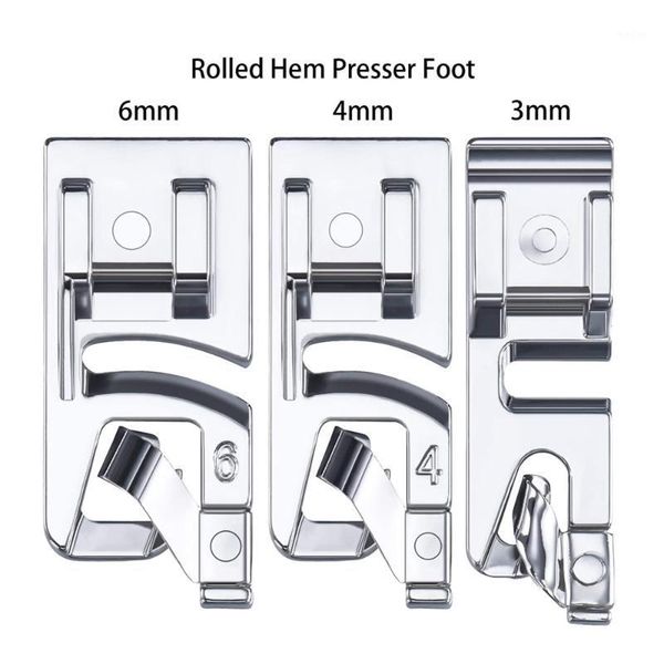 1pc rolled hem sewing machine presser foot for all low shank snap-on household sewing machine diy accessories1, Black
1pc rolled hem sewing machine presser foot for all low shank snap-on household sewing machine diy accessories1, Black