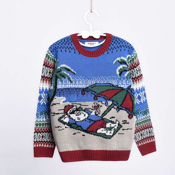 sweater christmas 2020 boys girls pullover children's flashing lights beach elderly, Blue
sweater christmas 2020 boys girls pullover children's flashing lights beach elderly, Blue