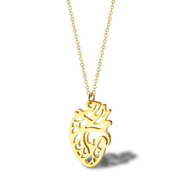 pendant necklaces creative hollowed heart necklace titanium steel jewelry for woman gift drop, Silver
pendant necklaces creative hollowed heart necklace titanium steel jewelry for woman gift drop, Silver