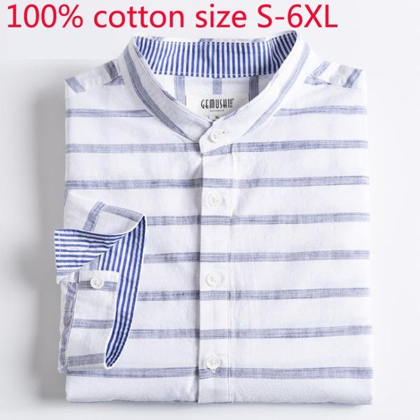 new arrival fashion 100% cotton men seven sleeve loose casual shirts striped plus size s l xl 2xl 3xl 4xl 5xl 6xl, White;black
new arrival fashion 100% cotton men seven sleeve loose casual shirts striped plus size s l xl 2xl 3xl 4xl 5xl 6xl, White;black