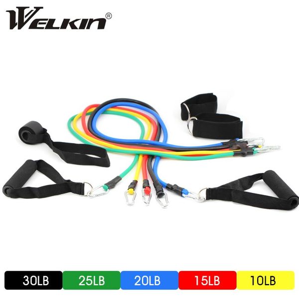 resistance bands 11 pcs/set latex crossfit training exercise yoga tubes pull rope,rubber expander elastic fitness with bag
resistance bands 11 pcs/set latex crossfit training exercise yoga tubes pull rope,rubber expander elastic fitness with bag