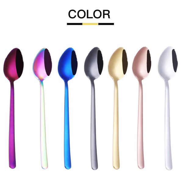grapefruit spoon polished 304 stainless steel serrated edge design long handle fruit ice dessert spoon kitchen gadget h bbymaw
grapefruit spoon polished 304 stainless steel serrated edge design long handle fruit ice dessert spoon kitchen gadget h bbymaw