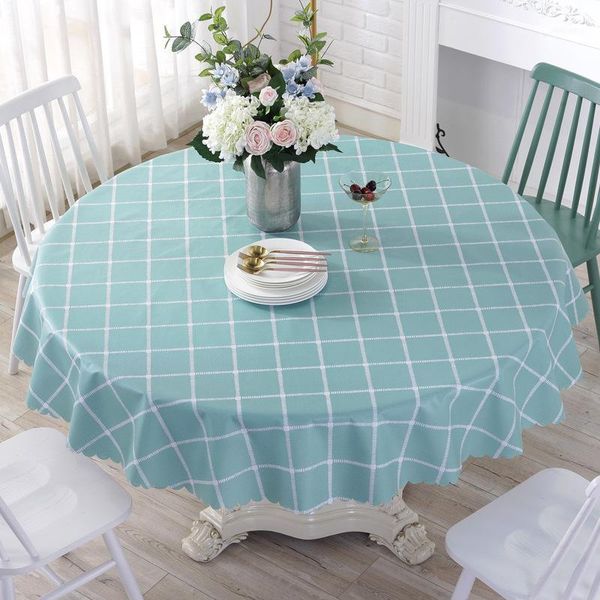 pastoral pvc round tablecloth plaid table cover christmas tablecloth waterproof dining kitchen oil-proof protector decoration1
pastoral pvc round tablecloth plaid table cover christmas tablecloth waterproof dining kitchen oil-proof protector decoration1