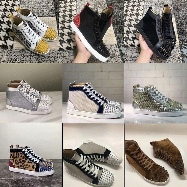 new womens mens shoes studded spikes fashion red suede leather mens womens flat bottoms shoes party lovers sneakers size 36-47 with box, Black
new womens mens shoes studded spikes fashion red suede leather mens womens flat bottoms shoes party lovers sneakers size 36-47 with box, Black