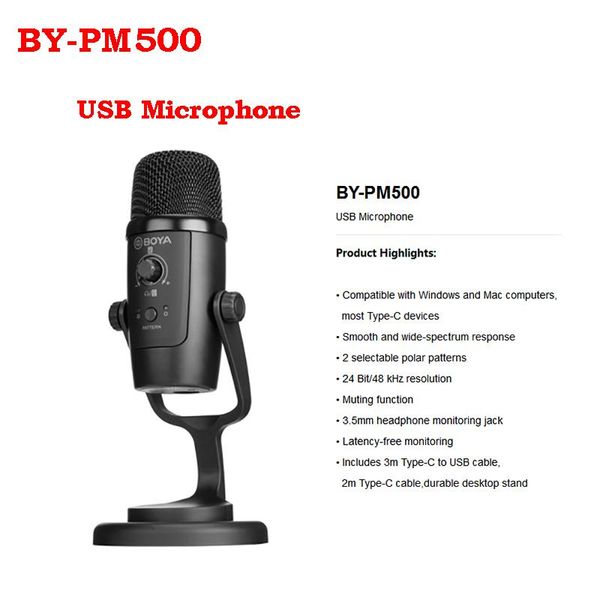 boya by-pm500 usb computer type-c smart phone android live mic microphone flexible omnidirectional cardioid youtube live
boya by-pm500 usb computer type-c smart phone android live mic microphone flexible omnidirectional cardioid youtube live