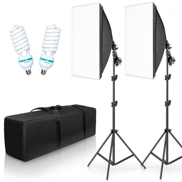 lighting & studio accessories pography kit po box professional continuous equipment with 2 bulbs e27 socket 50cm*70cm softbox1
lighting & studio accessories pography kit po box professional continuous equipment with 2 bulbs e27 socket 50cm*70cm softbox1