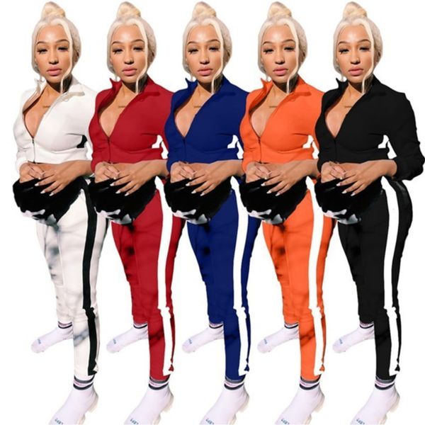 wome two piece outfits long sleeve tracksuit jacket pants sportswear panelled outerwear tights sports new 2020 p569, Gray
wome two piece outfits long sleeve tracksuit jacket pants sportswear panelled outerwear tights sports new 2020 p569, Gray