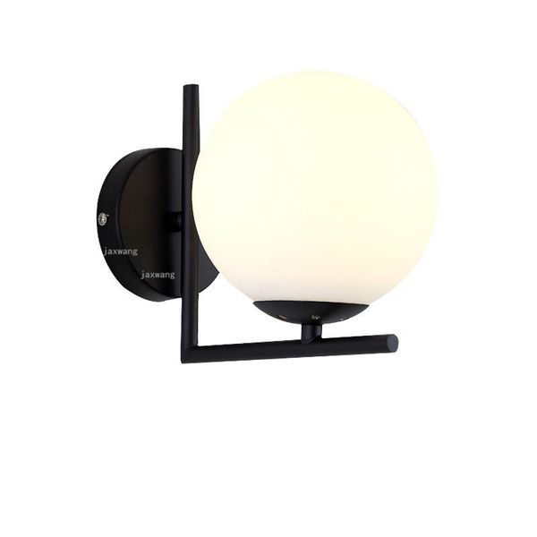 wall lamp nordic glass lamps luminaire light fixtures bathroom bedroom sconces bedside