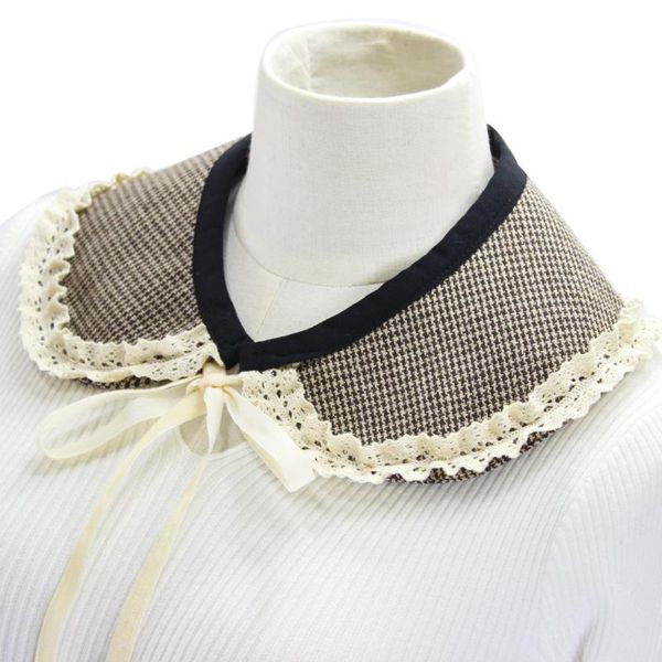 bow ties lace floral fake collars for women doll lapel plaid detachable collar sweater blouse neck shawl wrap false, Black;gray
bow ties lace floral fake collars for women doll lapel plaid detachable collar sweater blouse neck shawl wrap false, Black;gray