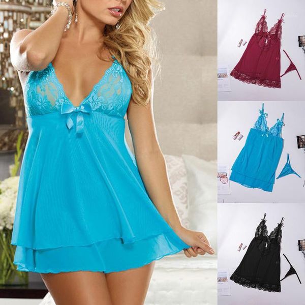 women nightgown costumes sleepwear women chemises lingerie lace nightdress suit sleepwear dress underwear set babydoll1, Black;red
women nightgown costumes sleepwear women chemises lingerie lace nightdress suit sleepwear dress underwear set babydoll1, Black;red
