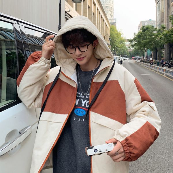 2021 men's cotton quilted clothes -autumn-winter new plated solid-coloured cotton-padded clothing male youth qzof, Black
2021 men's cotton quilted clothes -autumn-winter new plated solid-coloured cotton-padded clothing male youth qzof, Black