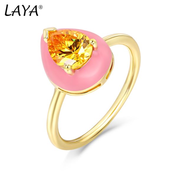 laya 925 sterling silver solitaire ring for women fashion new style crystal zirconium color enamel wedding birthday party jewelry gift, Golden;silver
laya 925 sterling silver solitaire ring for women fashion new style crystal zirconium color enamel wedding birthday party jewelry gift, Golden;silver
